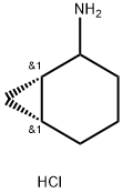 rac-(1R,6S)-bicyclo[4.1.0]heptan-2-amine hydrochloride, cis Structural