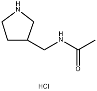 N-[(pyrrolidin-3-yl)methyl]acetamide dihydrochloride Structural