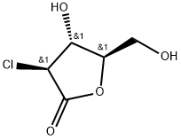 D-Arabinonic acid, 2-chloro-2-deoxy-, γ-lactone Structural