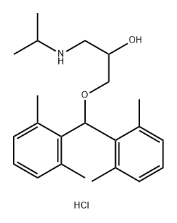Xipranolol hydrochloride Structural