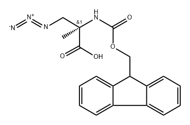 Fmoc-β-azido-D-Aib-OH·BHA≥ 99% (AT,HPLC) Structural