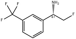 Benzenemethanamine, α-(fluoromethyl)-3-(trifluoromethyl)-, (αS)- Structural
