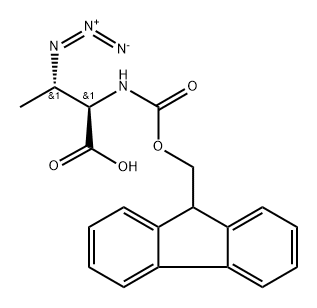 Fmoc-D-Abu(3S-N3)-OH Structural