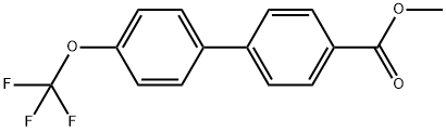 methyl 4'-(trifluoromethoxy)-[1,1'-biphenyl]-4-carboxylate Structural