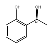 Benzenemethanol, 2-hydroxy-α-methyl-, (αS)- Structural