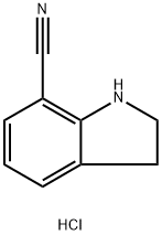 Indoline-7-carbonitrile hydrochloride Structural