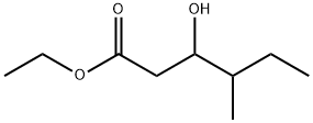 ethyl 3-hydroxy-4-methylhexanoate Structural