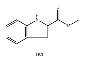 Methyl indoline-2-carboxylate hydrochloride Structural