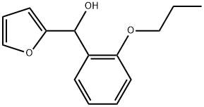 furan-2-yl(2-propoxyphenyl)methanol Structural
