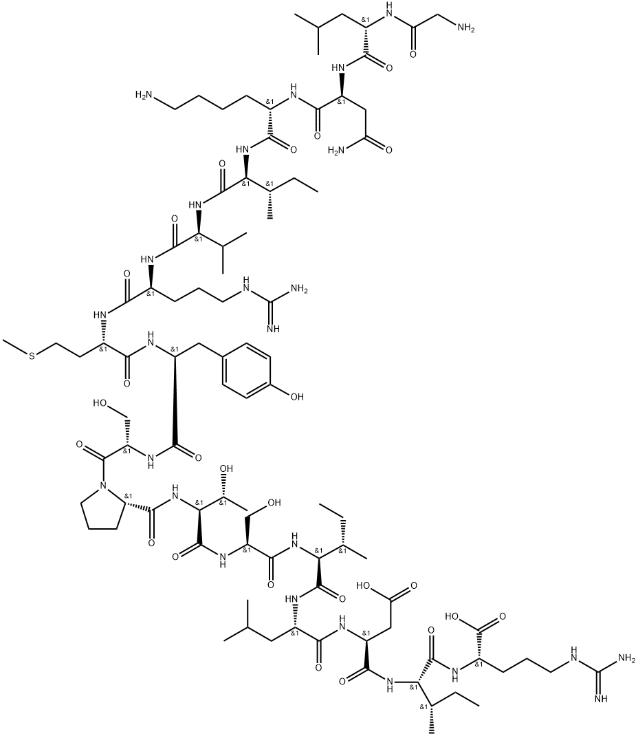 HIV-1 gag Protein p24 (194-210) Structural