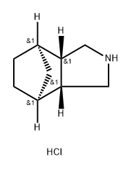 rac-(1R,2S,6R,7S)-4-azatricyclo[5.2.1.0~2,6~]decane hydrochloride Structural