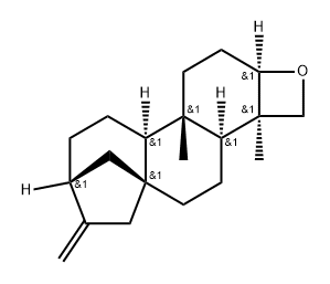 Kaur-16-ene, 3,18-epoxy-, (3α,4α)- (9CI) Structural