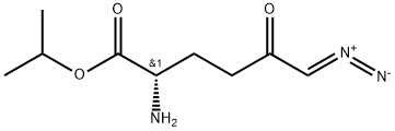 L-Norleucine, 6-diazo-5-oxo-, 1-methylethyl ester Structural