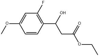 Ethyl 2-fluoro-β-hydroxy-4-methoxybenzenepropanoate Structural