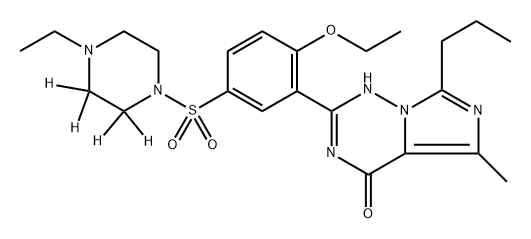 Vardenafil-d4 Structural