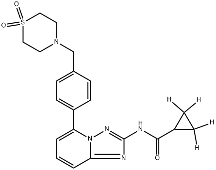 Filgotinib-d4 Structural