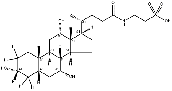 Taurocholic acid-D5 Structural