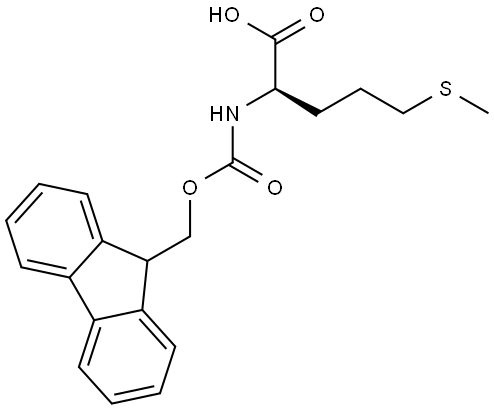 Fmoc-D-HomoMet-OH Structural