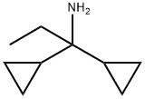 Cyclopropanemethanamine, α-cyclopropyl-α-ethyl- Structural
