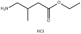 ethyl 4-amino-3-methylbutanoate hydrochloride Structural