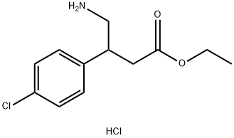 Baclofen Ethyl Ester Hydrochloride Structural