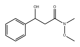 3-hydroxy-N-methoxy-N-methyl-3-phenylpropanamide