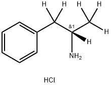 Dexamfetamine-D6 Hydrochloride (~94 : 6 e.r.) Structural