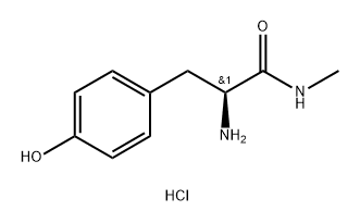 H-Tyr-Nhme Hydrochloride Structural