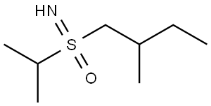 Imino(2-methylbutyl)(propan-2-yl)-lambda6-sulfanone Structural