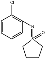 Benzenamine, 2-chloro-N-(tetrahydro-1-oxido-1-thienylidene)- Structural