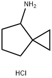 spiro[2.4]heptan-4-amine hydrochloride Structural