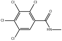 Benzamide, 2,3,4,5-tetrachloro-N-methyl- Structural