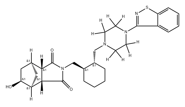 Lurasidone Metabolite 14326 D8