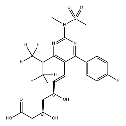 Rosuvastatin D6 Structural