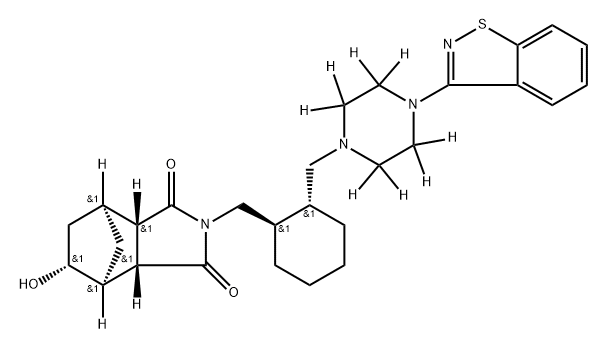 Lurasidone Metabolite 14283 D8