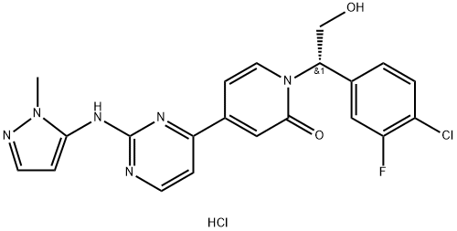 GDC-0994 (hydrochloride) Structural