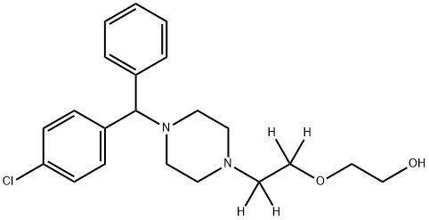 Hydroxyzine d4 Structural