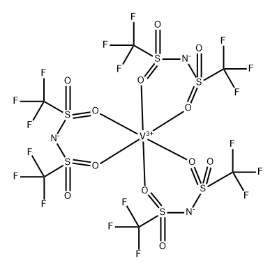 VANADIUM TRIS-(TRIFLUOROMETHANESULFONIMIDE) Structural