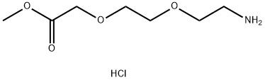Acetic acid, 2-[2-(2-aminoethoxy)ethoxy]-, methyl ester, hydrochloride (1:1) Structural