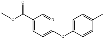 methyl 6-(p-tolyloxy)nicotinate Structural