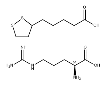 R-Lipoic Acid L-Arginine  Structural