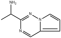 Pyrrolo[2,1-f][1,2,4]triazine-2-methanamine, α-methyl- Structural