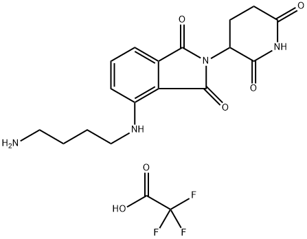 Thalidomide-NH-C4-NH2 TFA Structural