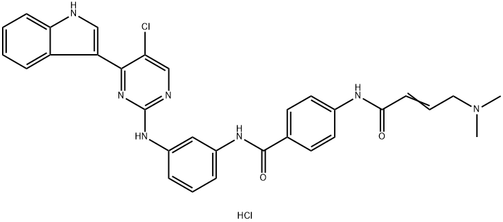 THZ1 Dihydrochloride Structural