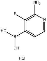 Boronic acid, B-(2-amino-3-fluoro-4-pyridinyl)-, hydrochloride (1:1) Structural