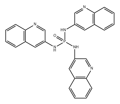 N,N',N”-tris(3-aminoquinolino)phosphoric triamide