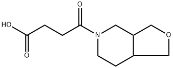 Furo[3,4-c]pyridine-5(3H)-butanoic acid, hexahydro-γ-oxo- Structural