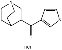 quinuclidin-3-yl)(thiophen-3-yl)methanone hydrochloride Structural