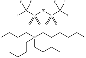 hexyltributylammomium bis((trifluoromethyl)sulfonyl)imide Structural