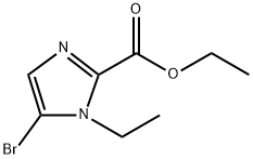 Ethyl 5-bromo-1-ethyl-1H-imidazole-2-carboxylate Structural